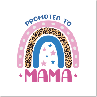 Promoted To Mama - Pregnancy Posters and Art